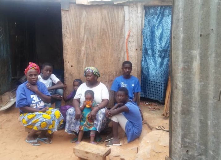 Un toit pour une veuve sénégalaise et ses enfants