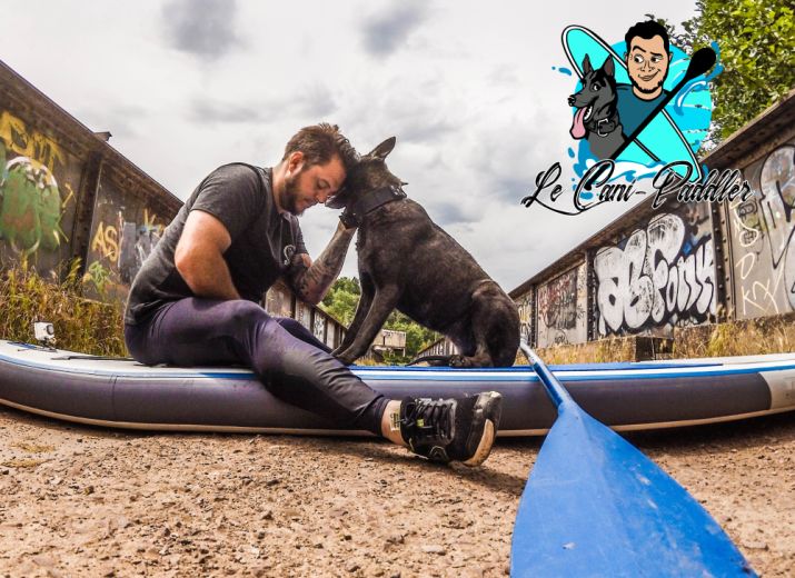 Traversée de la France en Cani-Paddle au profit d'une association !