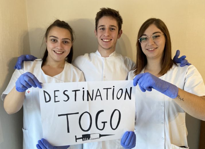 Stage d’étudiants infirmiers au Togo
