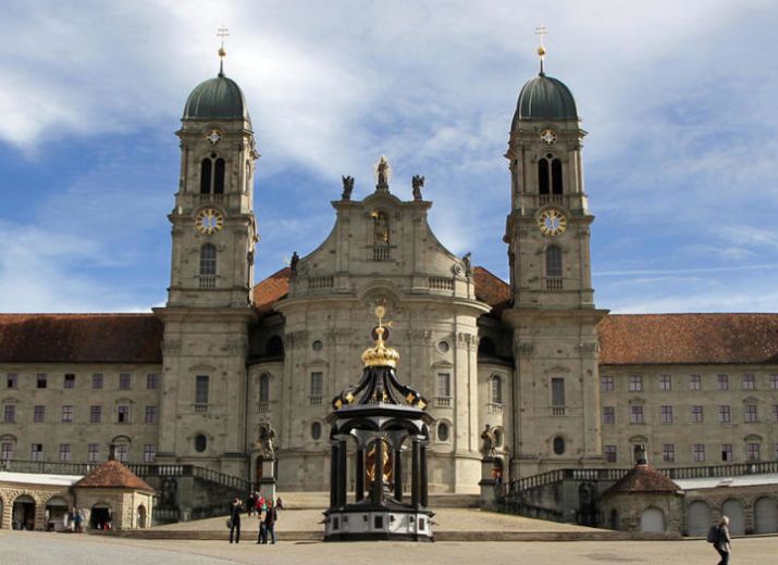 Jean Fonkoue - Donation pour la fondation de l'abbaye d'Einsiedeln
