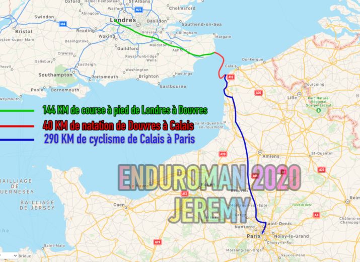 ENDUROMAN : Mon projet sportif, pour eux, grâce à vous !