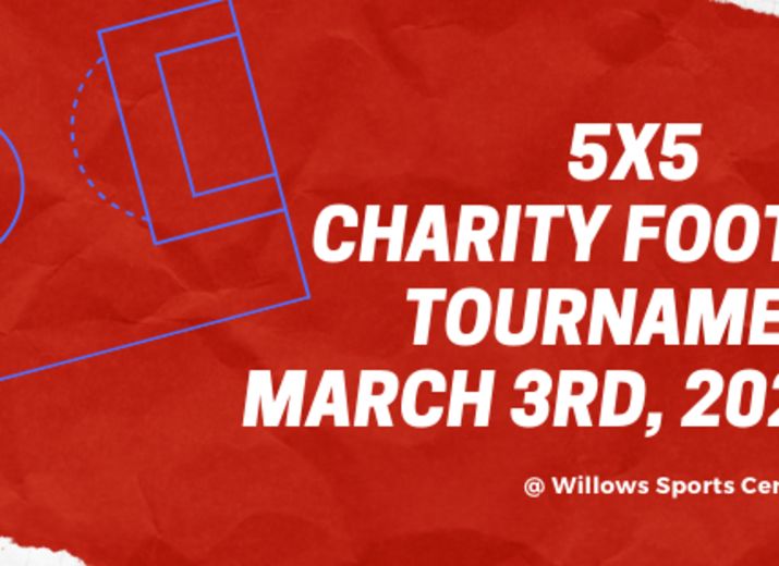 Willows 5x5 Children First Derby Football Tournament TEAM REGISTRATION