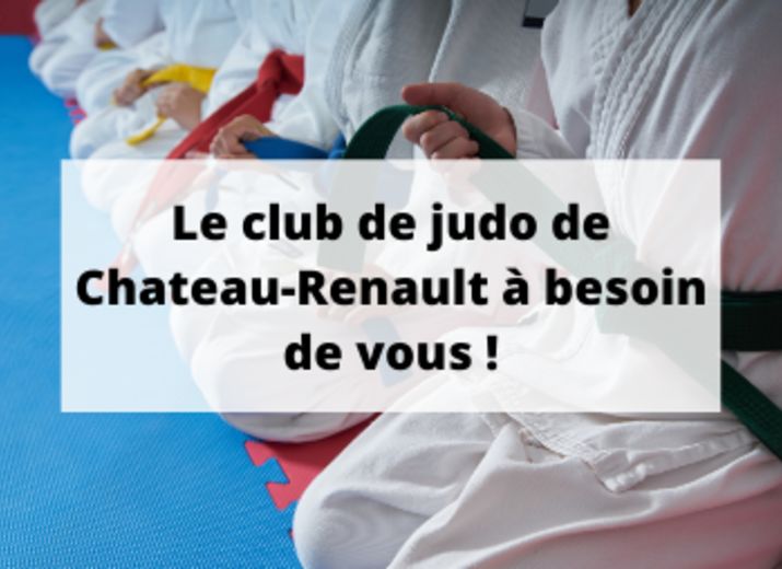 Aidez le club du Judo de Château-Renault