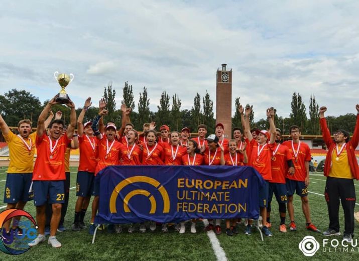 Selección española sub20 Ultimate Frisbee