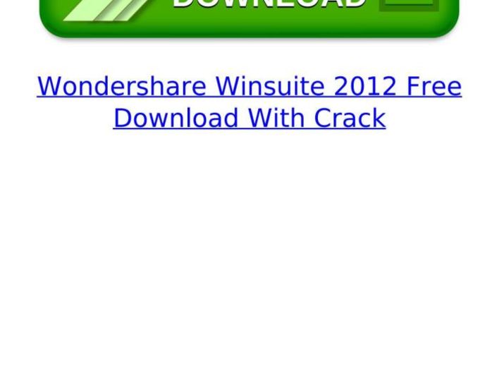 cracker wondershare winsuite 2012