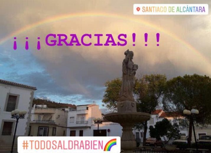 Ayuda solidaria para la localidad Santiago de Alcántara / COVID19