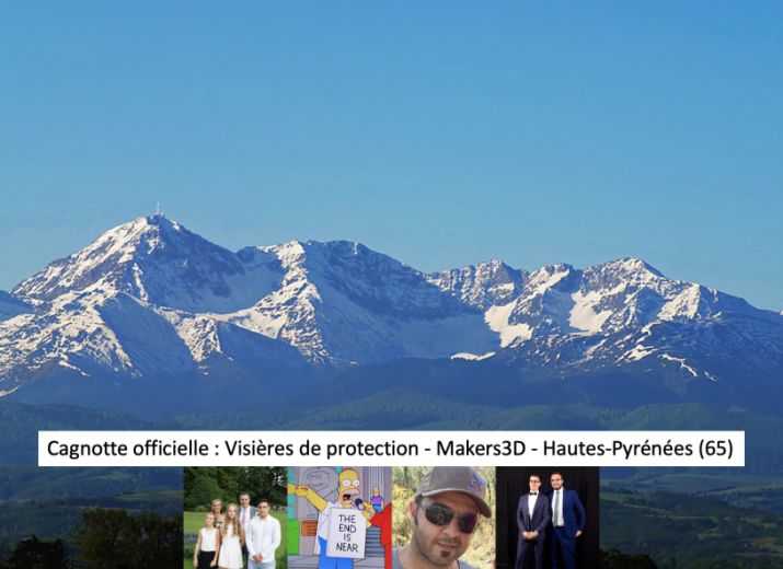 Visières de protection - Makers3D - Hautes-Pyrénées (65)