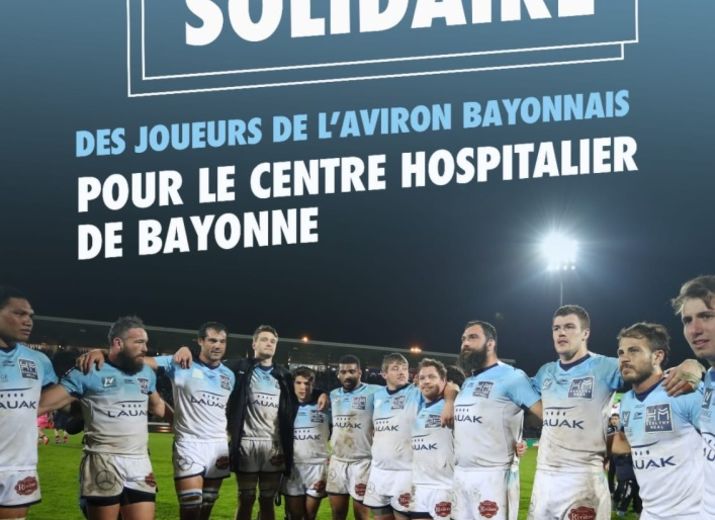 AB RUGBY : Cagnotte solidaire pour l’hôpital de Bayonne