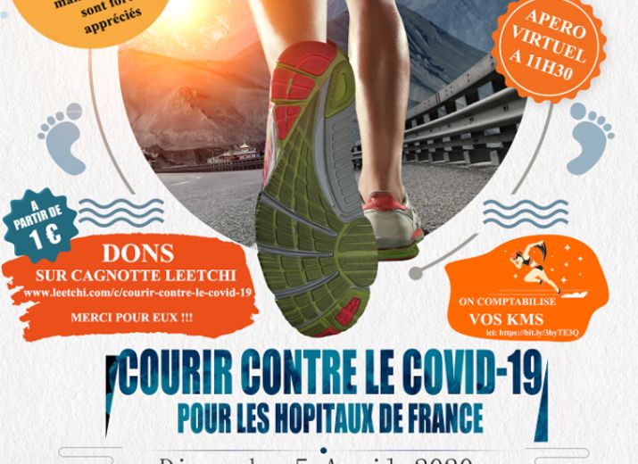 Courir contre le Covid-19