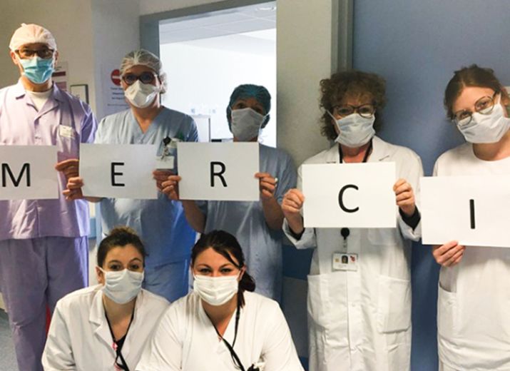 GHR Mulhouse. Ensemble avec nos anges gardiens!