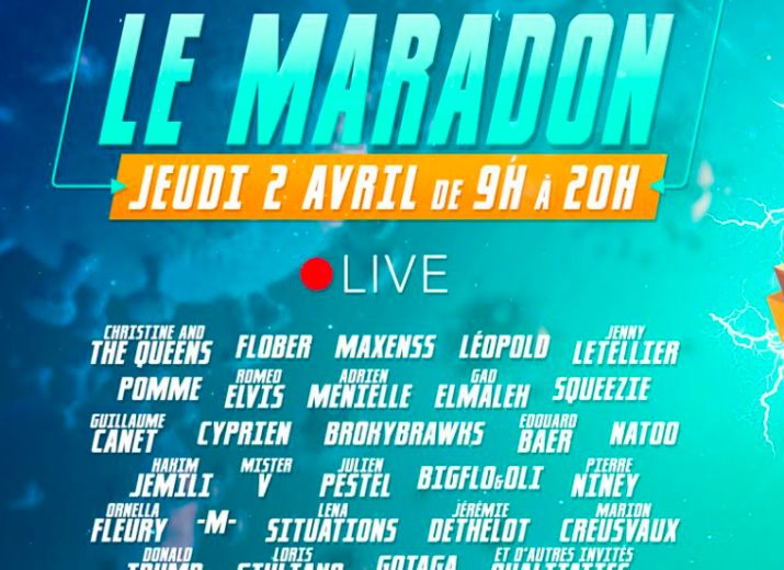 MARADON - LE LIVE CARITATIF DE MCFLY ET CARLITO