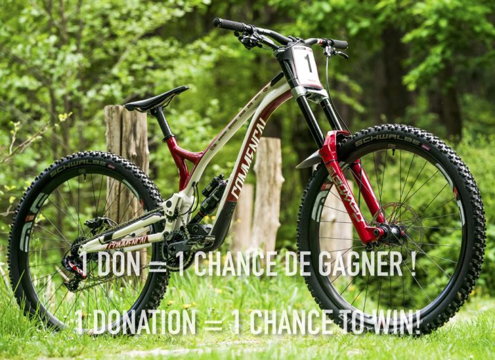 Gagnez un VTT du Team COMMENCAL/MUC-OFF en aidant le personnel de santé contre le COVID 19