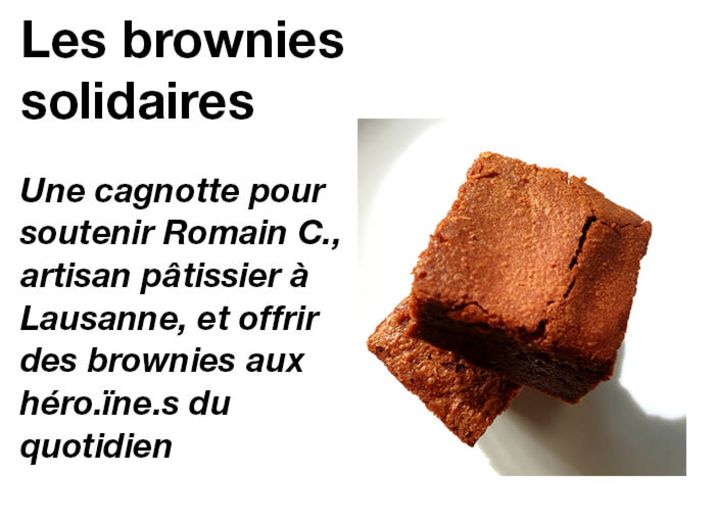 Les brownies solidaires