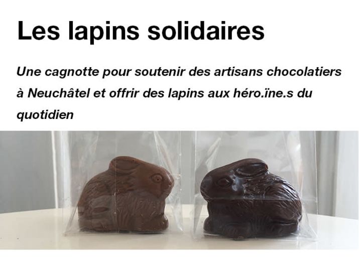 Opération "Lapins solidaires"