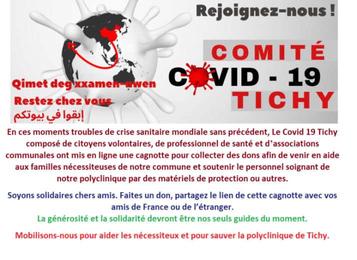 Tichy-Aide humanitaire COVID-19