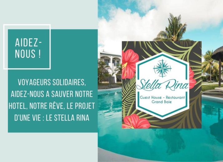 "Voyagez solidaires. Le Stella Rina a besoin de vous"