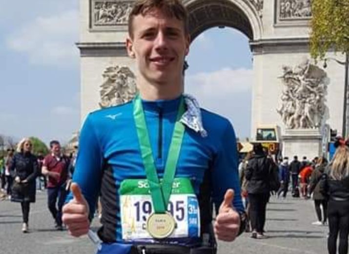 THOMAS MARATHON SECOURS POPULAIRE MARLY-VALENCIENNES