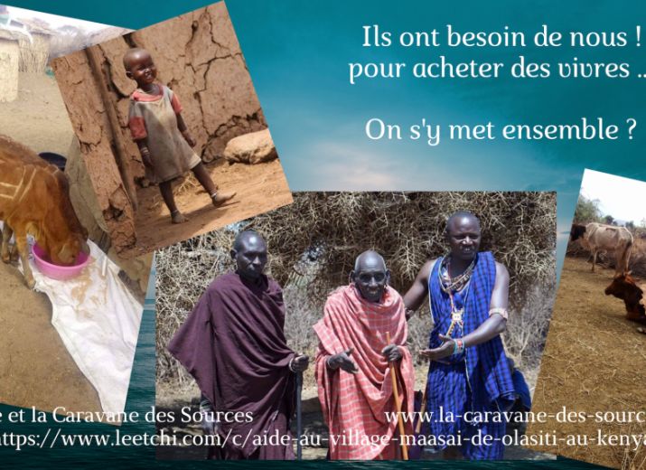 Aide au village Maasai de Olasiti au Kenya