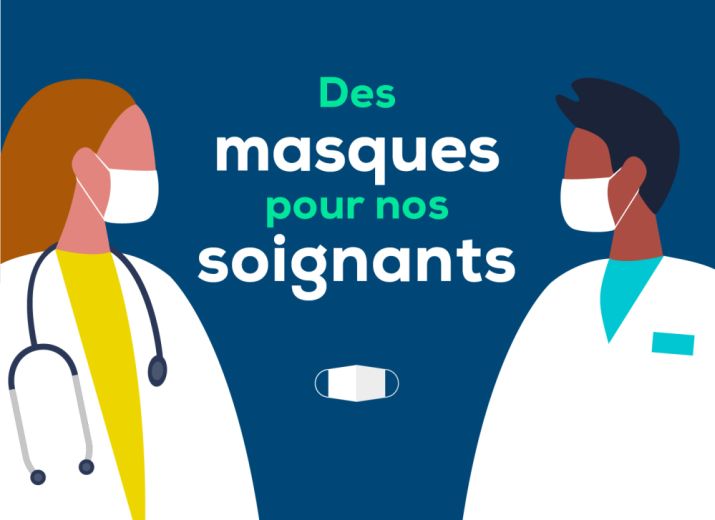 Des masques pour nos soignants