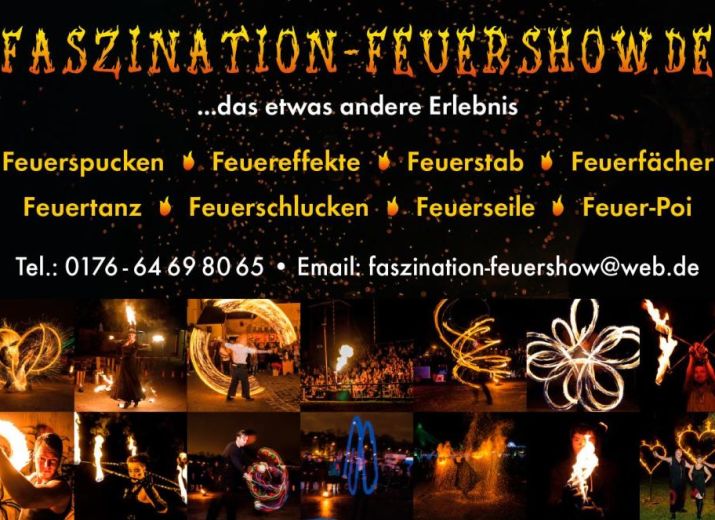 Dein Feuer für die IG Faszination-Feuershow - Wir brauchen deine Unterstützung!