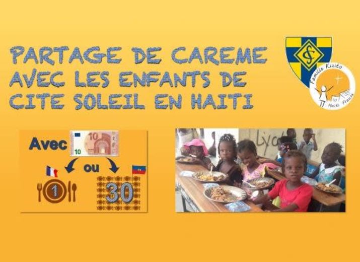Famille Kizito - participation des 5èmes de Sainte-Croix