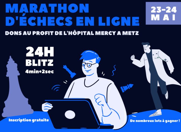 Marathon d'Echecs "Tous ensemble pour Mercy"