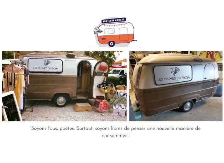 Les Plumes du Paon - Nomade Boutique