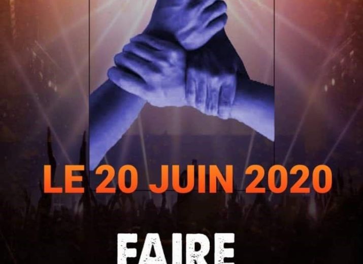 Concert en ligne: FAIRE MA PART/ CAUSE: Soutien au artistes gabonais affectés par la crise sanitaire.
