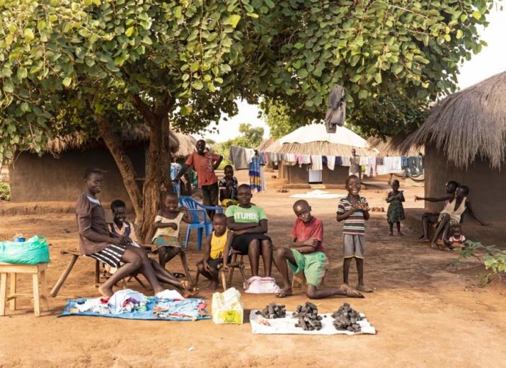 Digital learning for youth scholars at Bidi Bidi refugee settlement