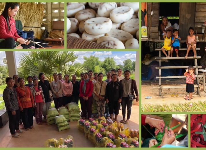 Dons de denrées alimentaires aux familles - CAMBODGE