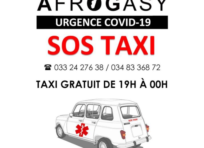 « SOS TAXI » - Lutte contre le Covid-19 à Madagascar