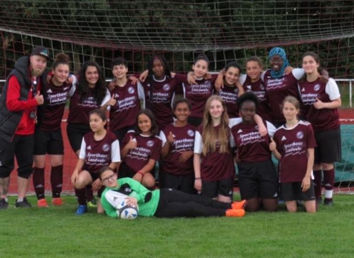 Fußball im Herzen