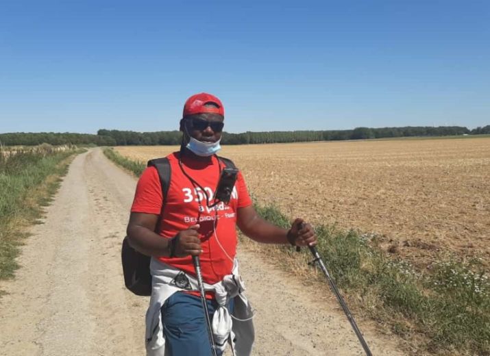 350km à pied Belgique-France pour Mashelp asbl