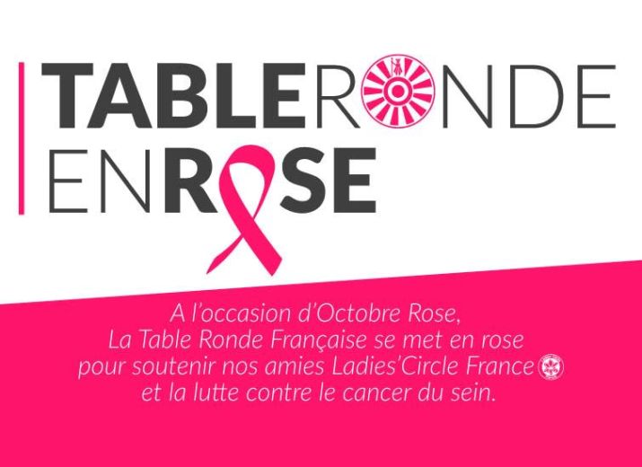 Table Ronde en Rose