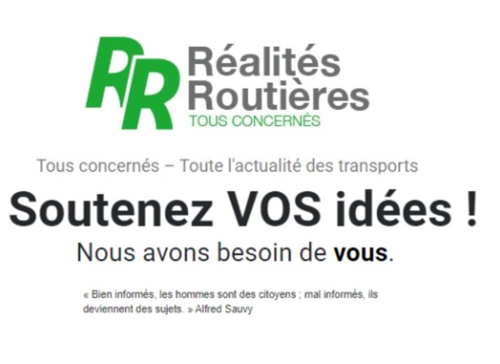 Réalités Routières a besoin de VOUS !