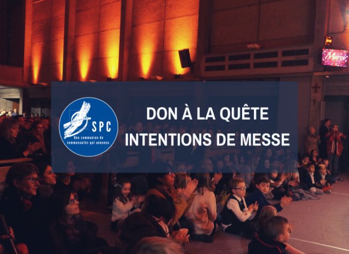 Quête - Intentions de Messe