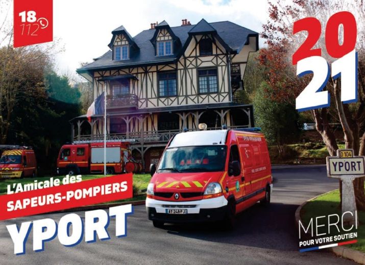 Calendriers des sapeurs pompiers d'Yport 2021