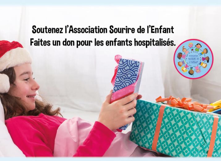 Des Sourires à l'hôpital pour Noël
