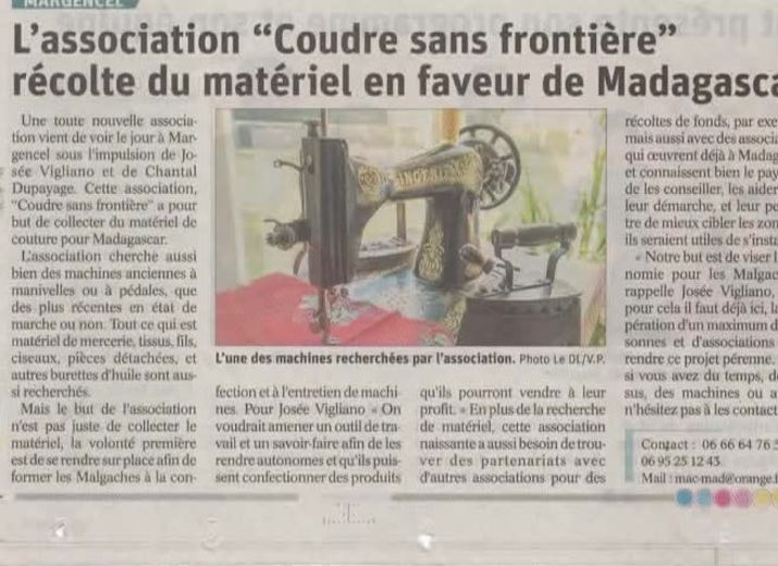 Coudre Sans Frontiere