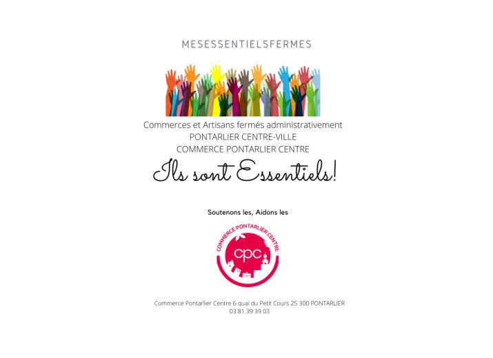 #MesEssentielsFermés