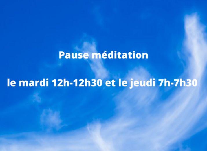 Pause méditation
