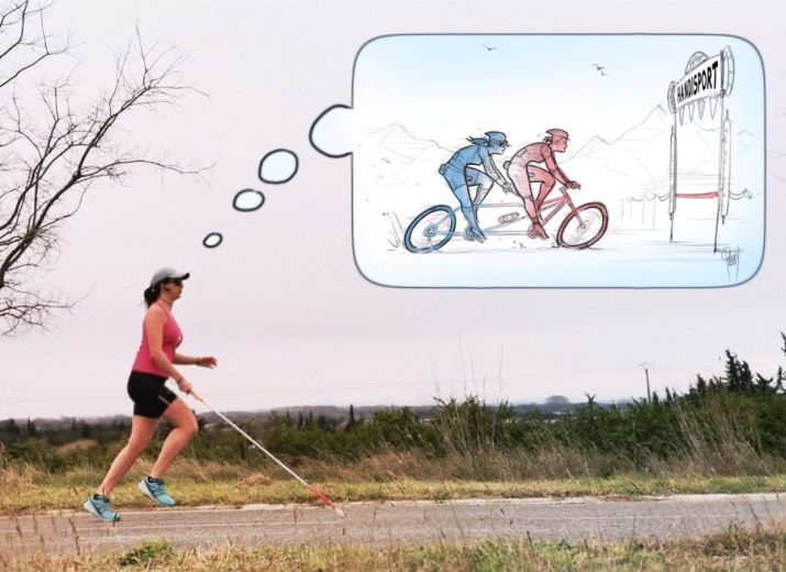 J’ai perdu la vue, pas les pédales! Un vélo tandem pour une nouvelle vie handisport!