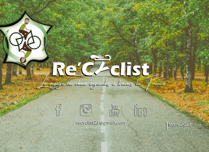 Re'Cyclist - Le voyage de deux ingécolos à travers la France
