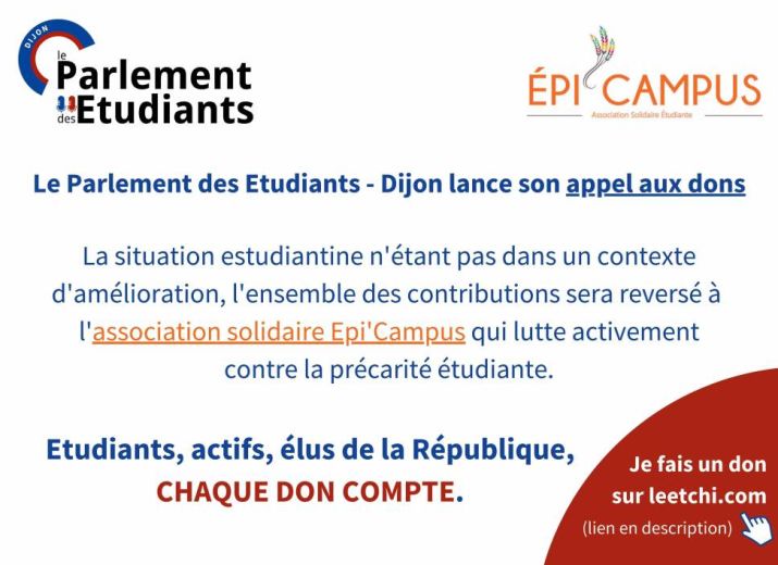 Collecte étudiante de Dijon