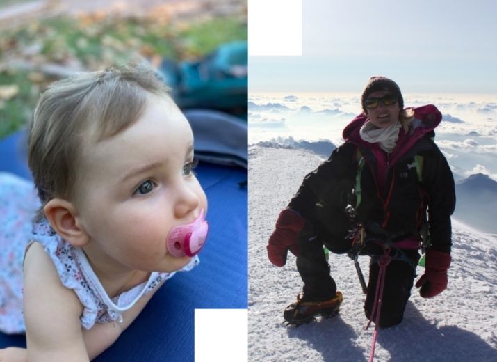 Mes pas au Mont Blanc pour Maëline
