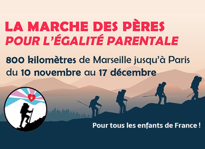 Soutien pour la marche des pères