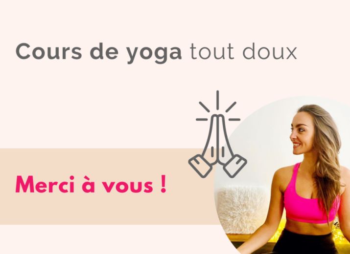 Donation cours de yoga