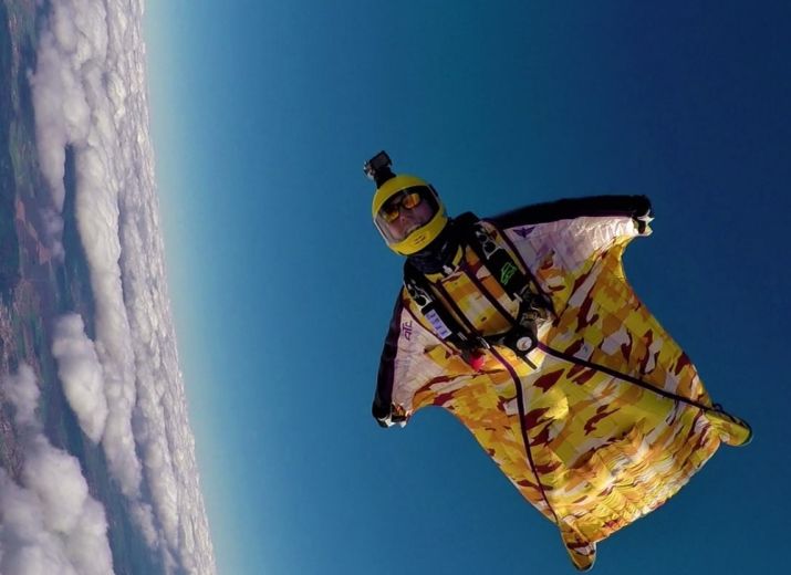 Entrainements Championnat de France de Wingsuit