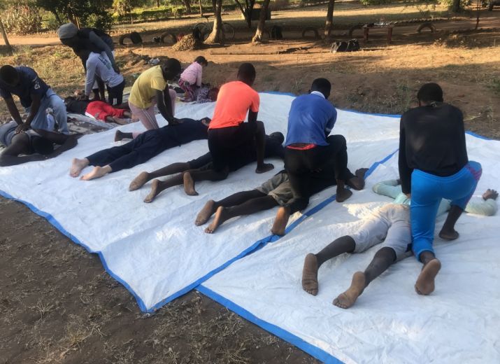 Dojo de Shiatsu au Malawi