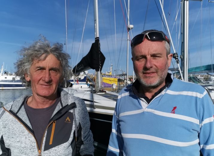 Jojo et Morgann Transat Jacques Vabre 2021